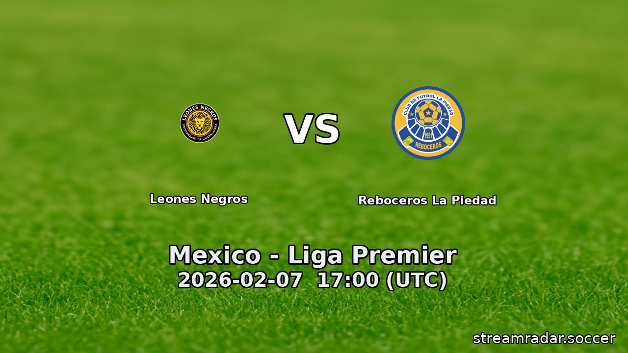 Leones Negros vs Reboceros La Piedad