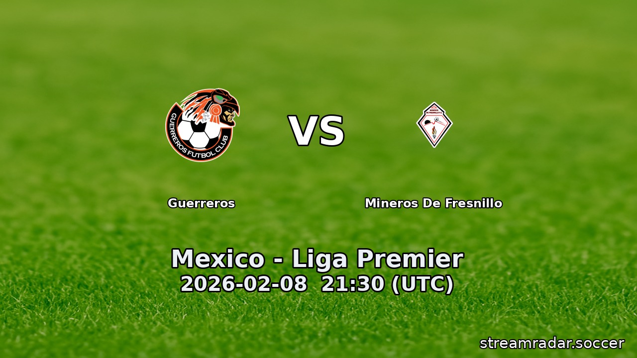 Guerreros vs Mineros De Fresnillo