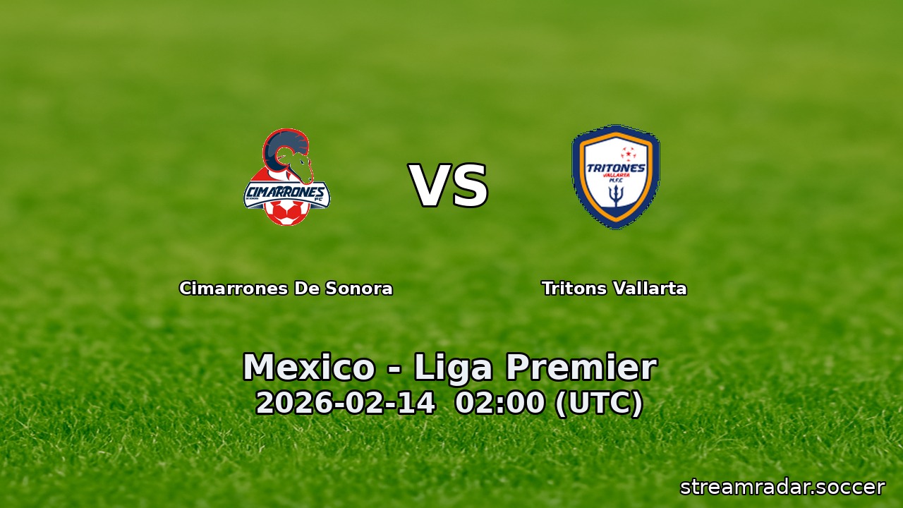 Cimarrones De Sonora vs Tritons Vallarta