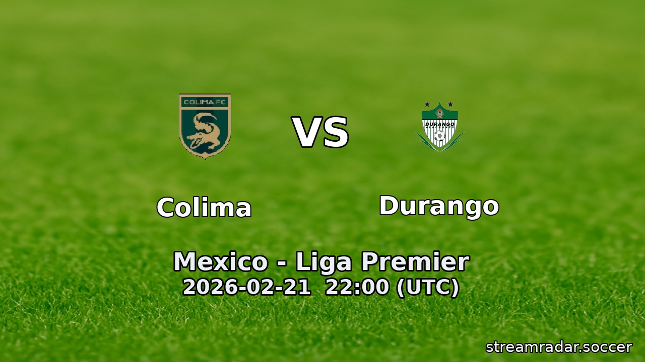 Colima vs Durango