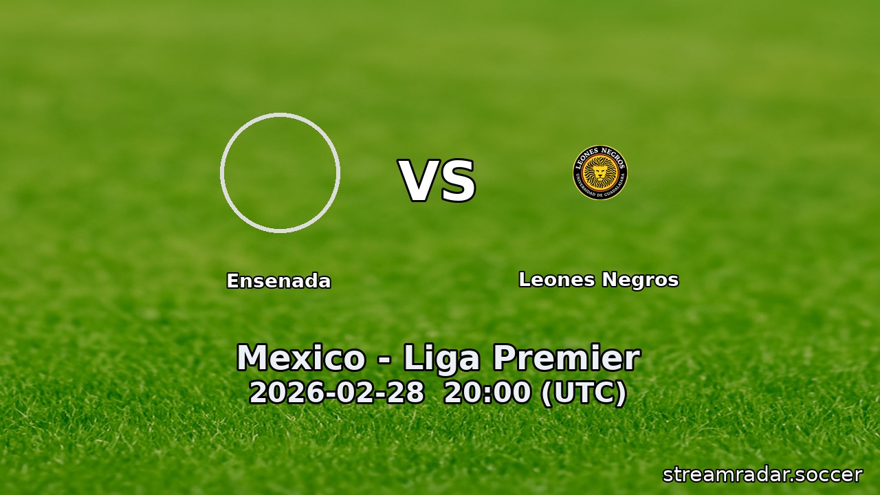 Ensenada vs Leones Negros