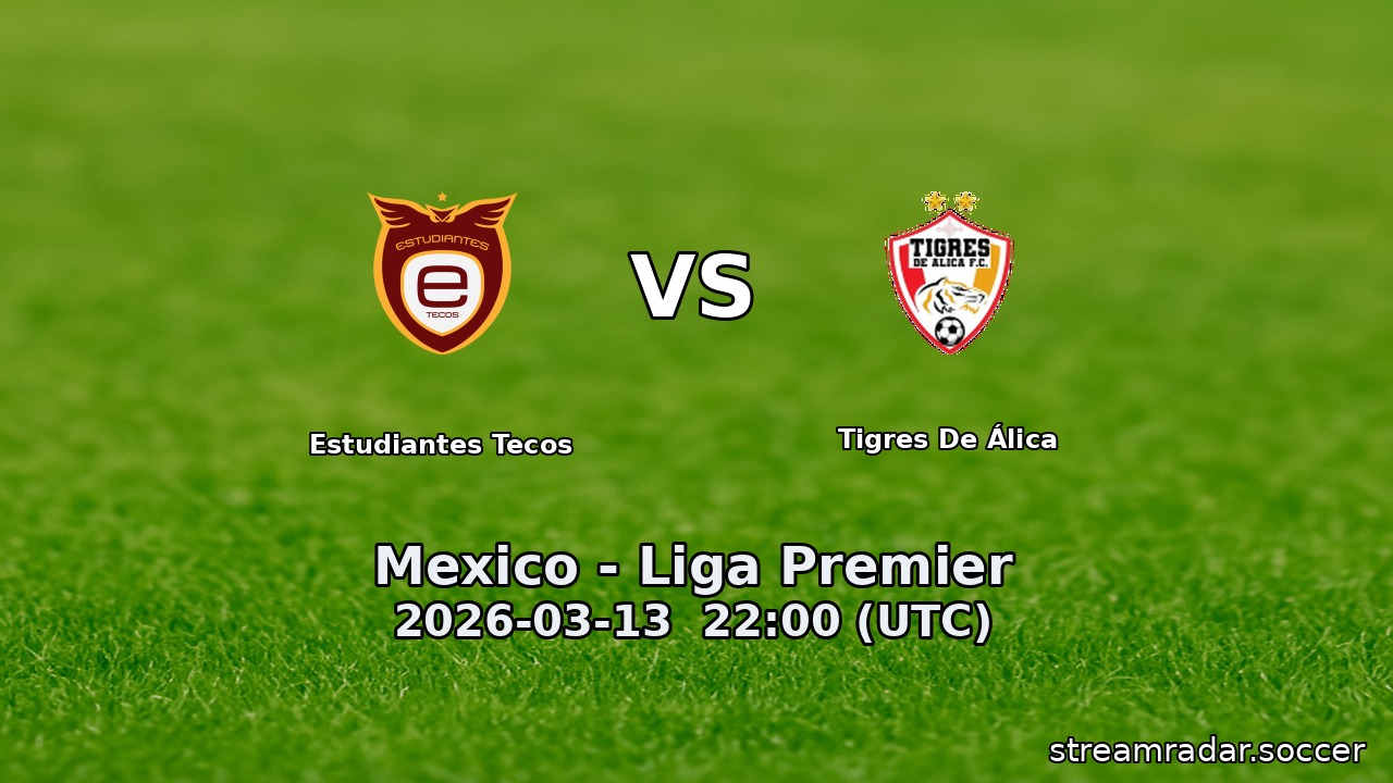 Estudiantes Tecos vs Tigres De Álica
