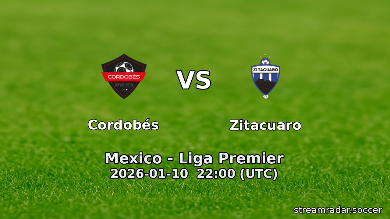 Cordobés vs Zitacuaro