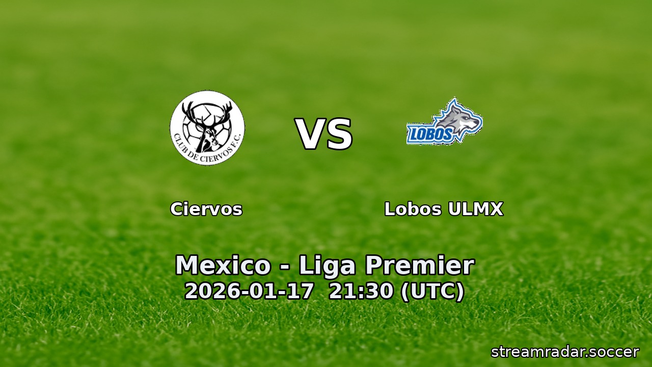 Ciervos vs Lobos ULMX