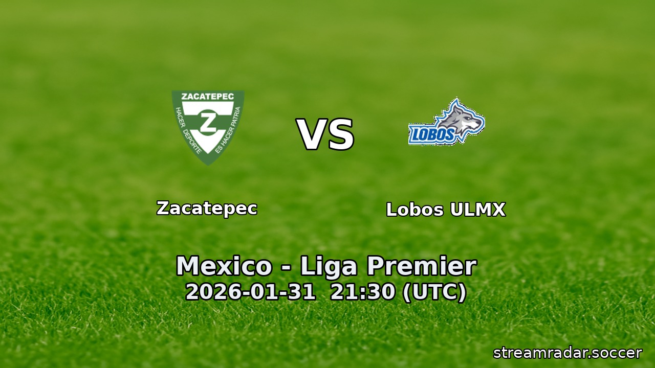 Zacatepec vs Lobos ULMX