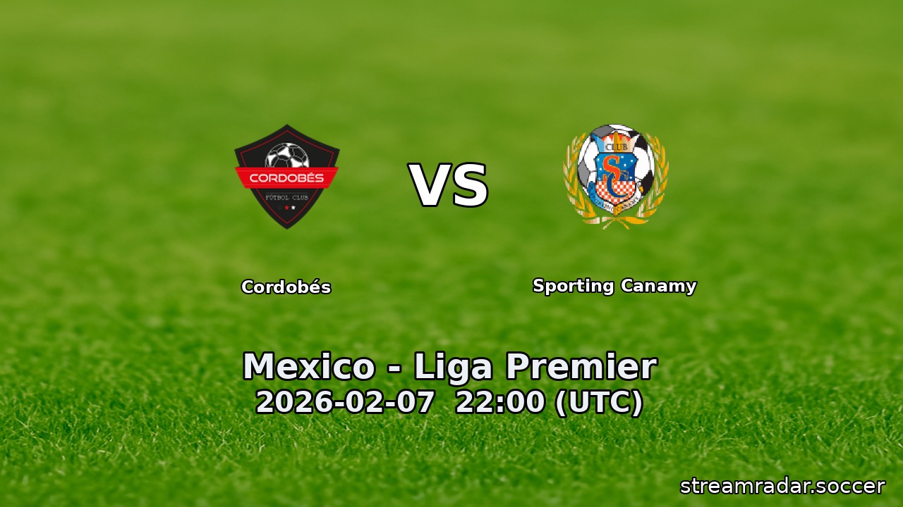 Cordobés vs Sporting Canamy
