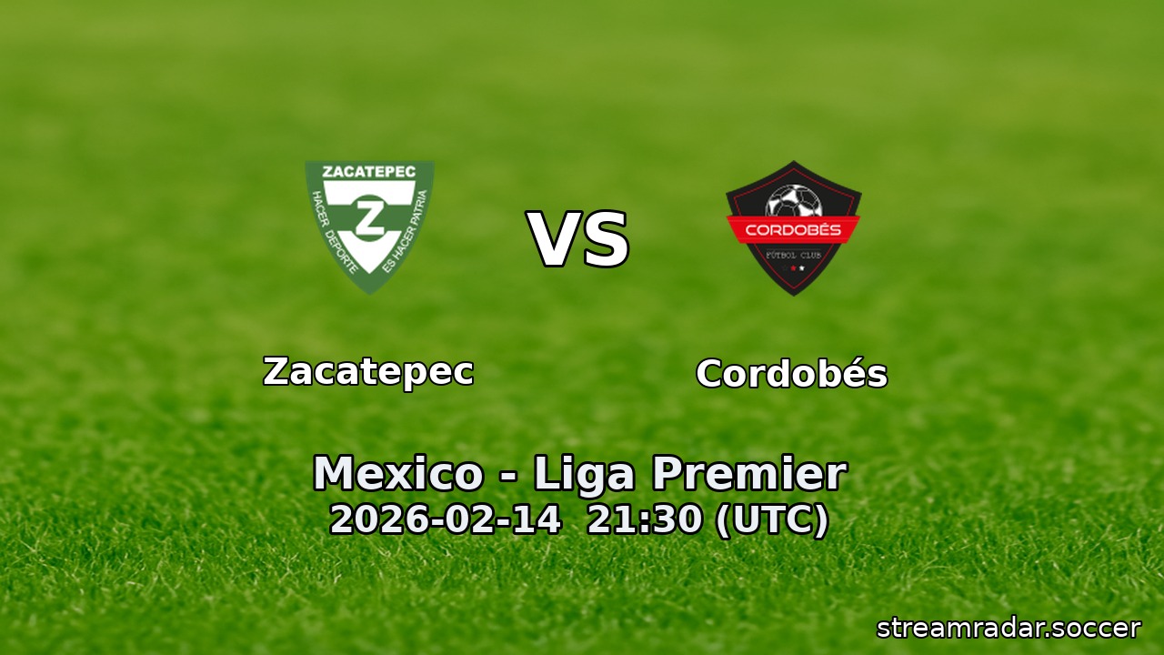 Zacatepec vs Cordobés