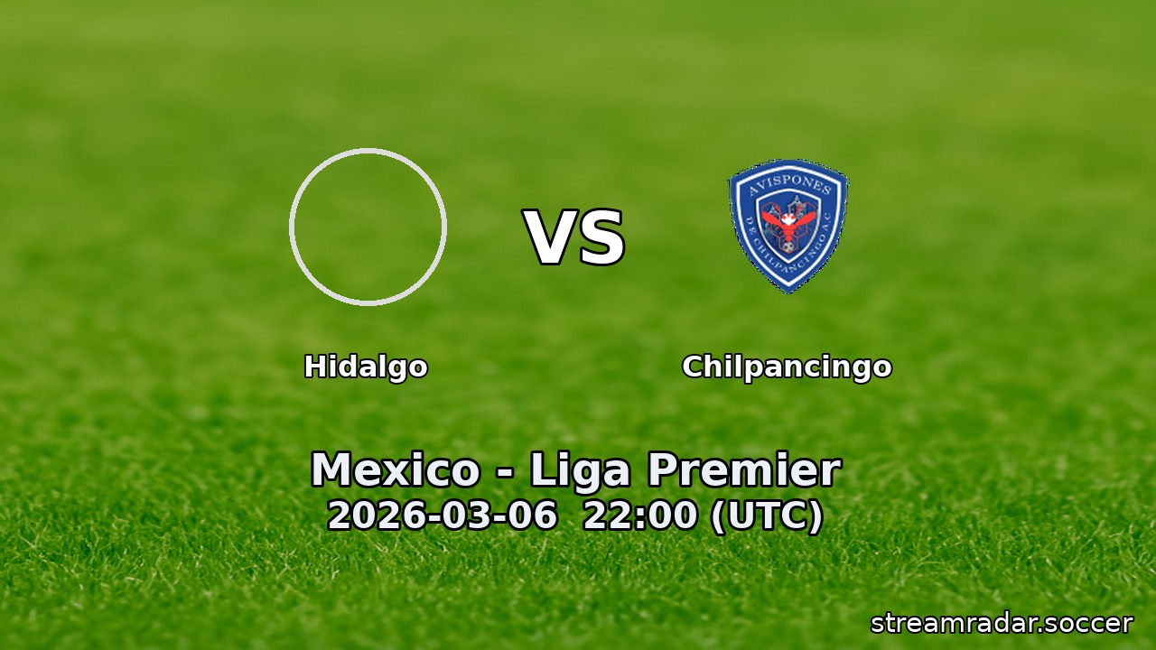 Hidalgo vs Chilpancingo