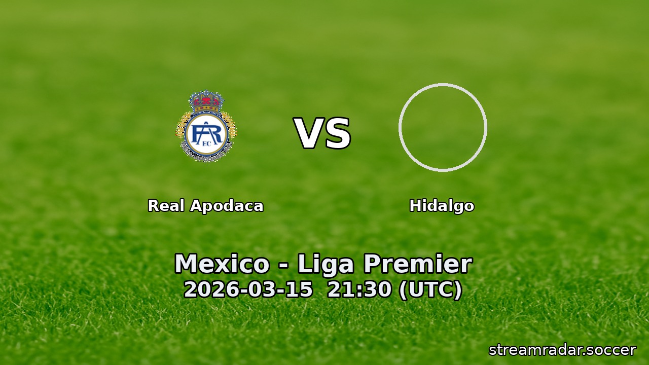 Real Apodaca vs Hidalgo