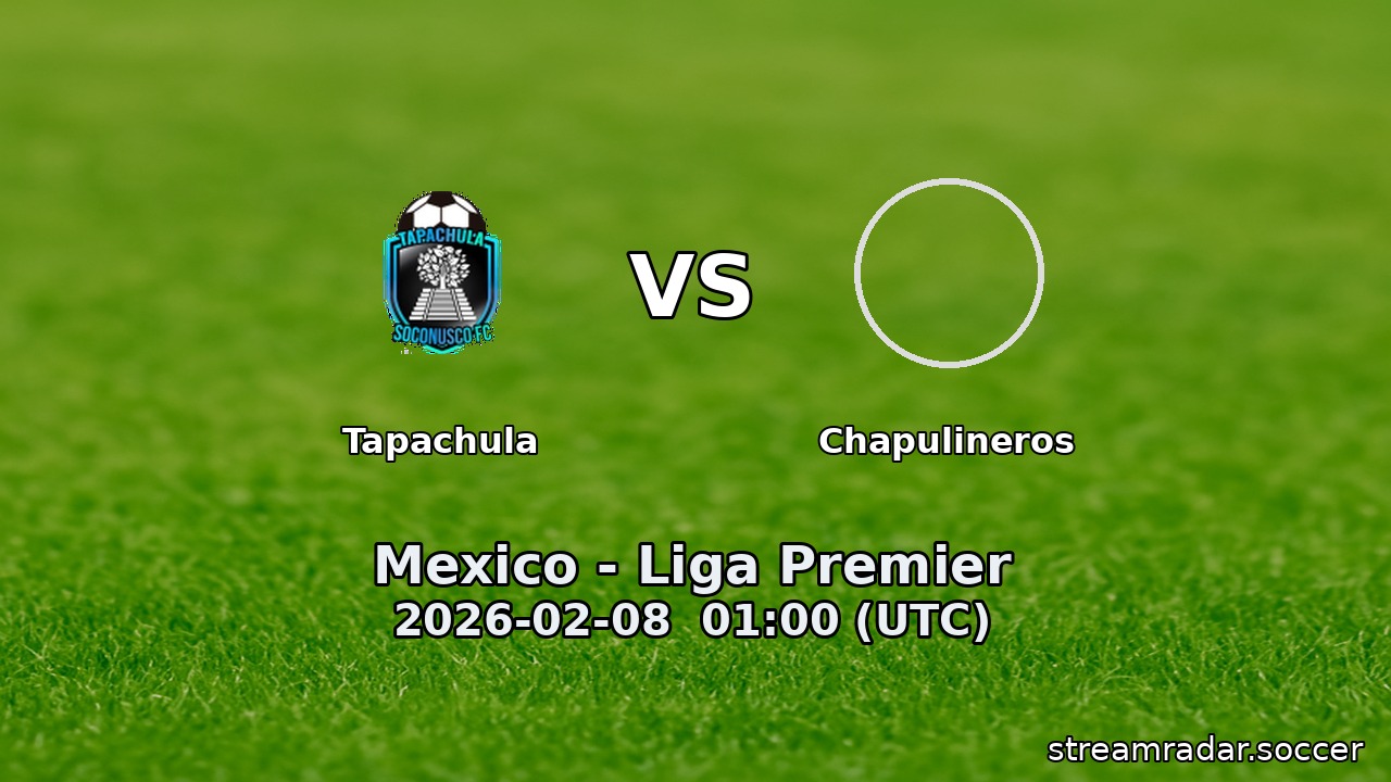 Tapachula vs Chapulineros