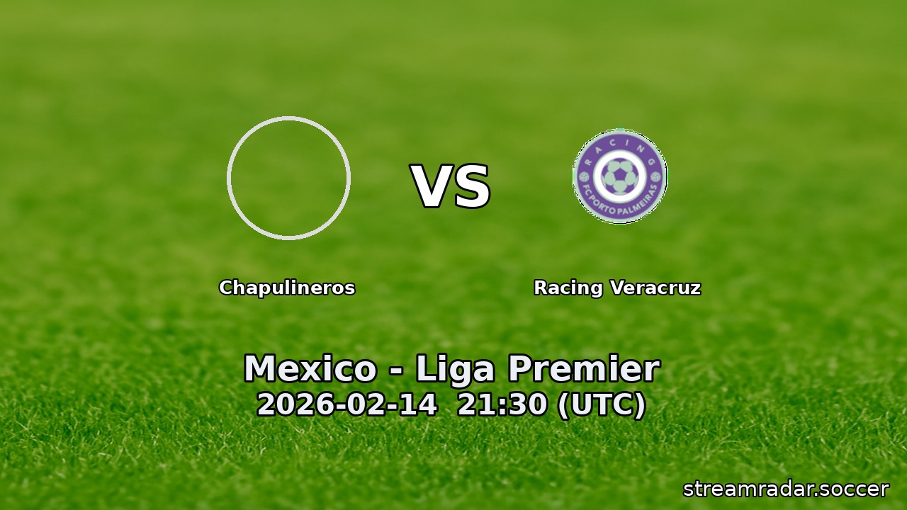 Chapulineros vs Racing Veracruz