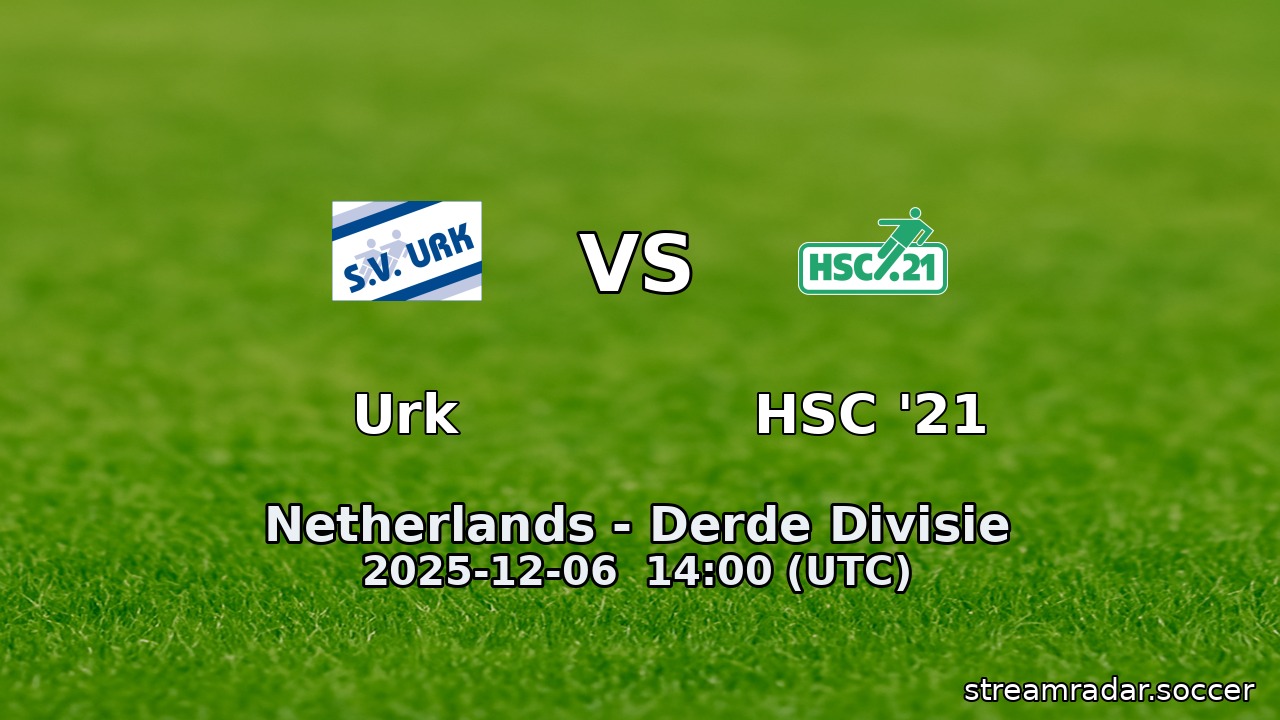 Urk vs HSC '21