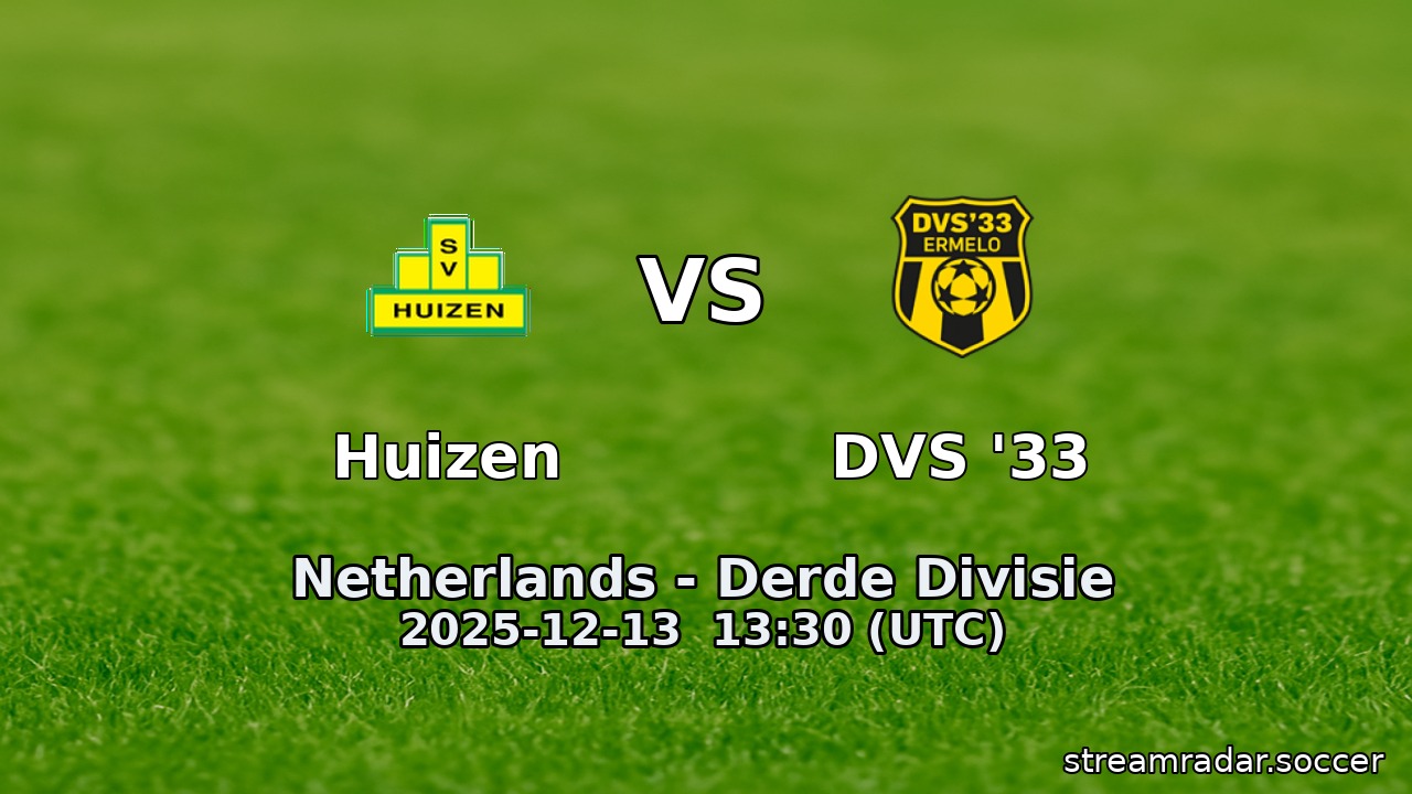 Huizen vs DVS '33