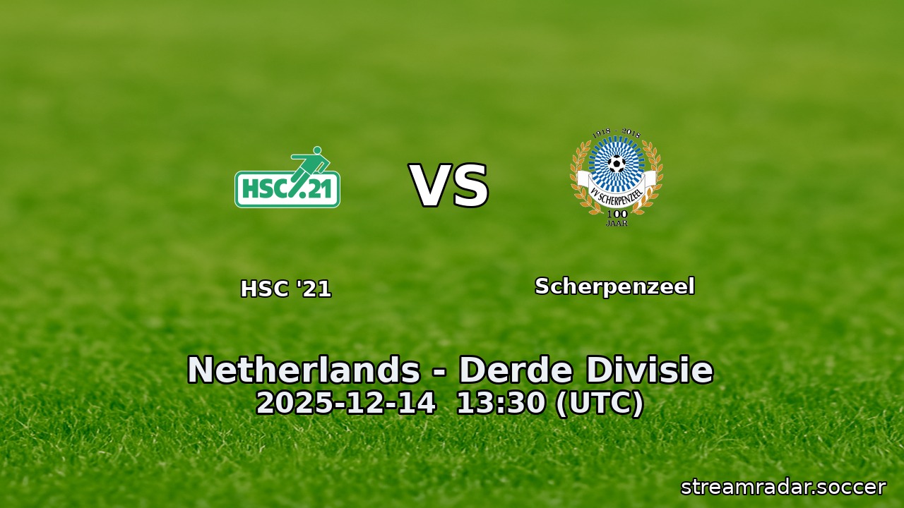 HSC '21 vs Scherpenzeel