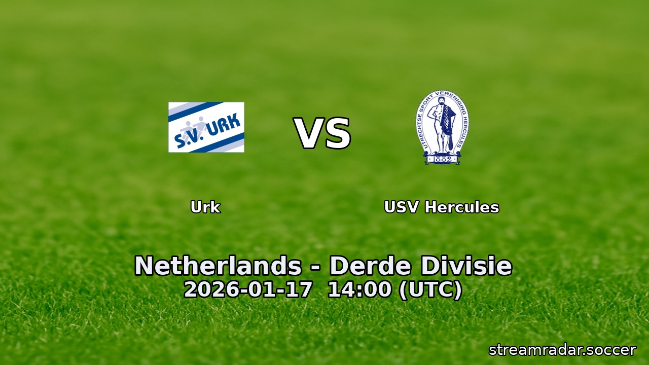 Urk vs USV Hercules