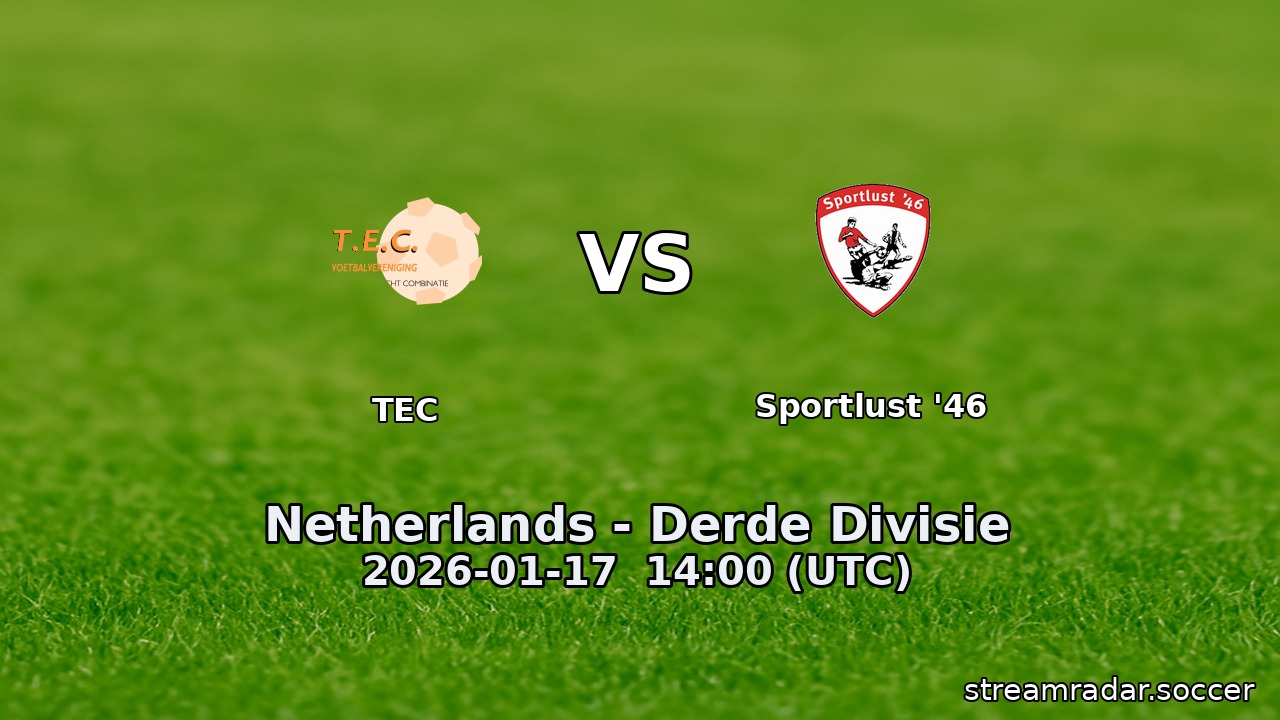 TEC vs Sportlust '46