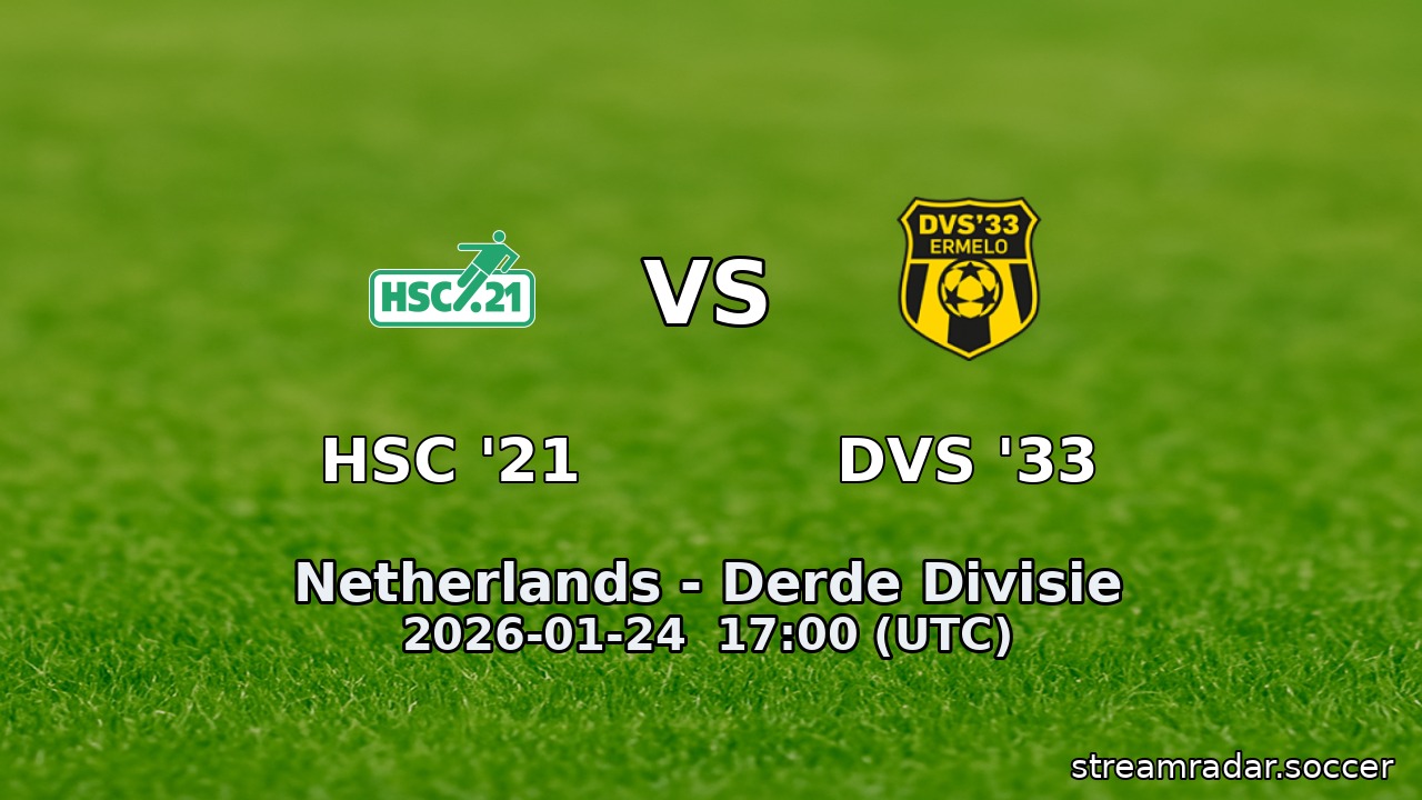 HSC '21 vs DVS '33