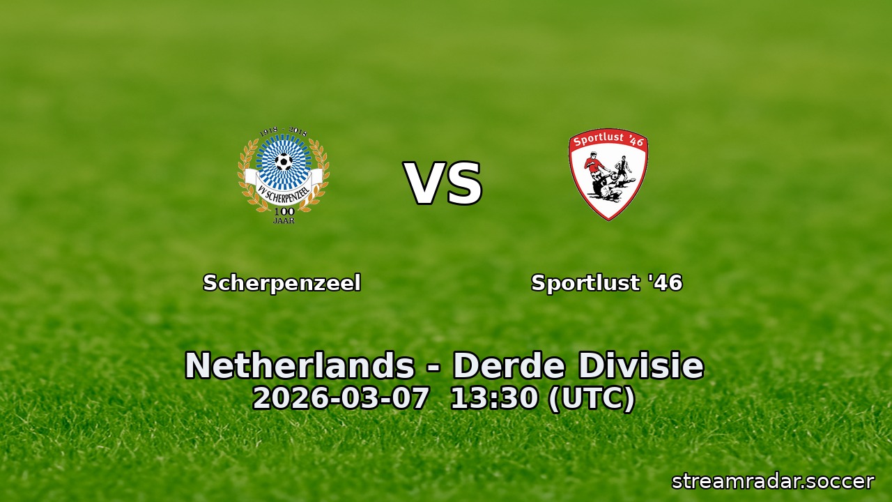 Scherpenzeel vs Sportlust '46