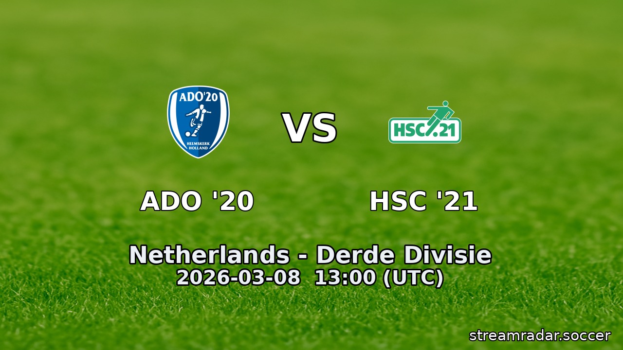 ADO '20 vs HSC '21
