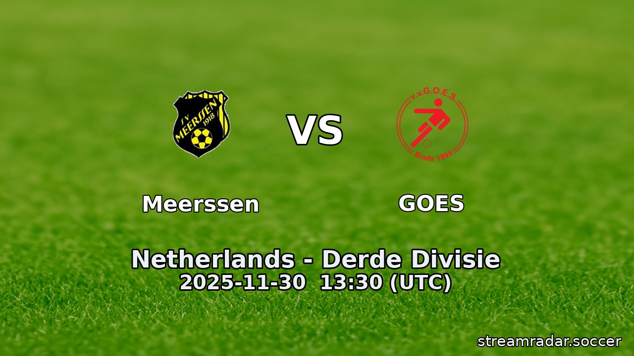 Meerssen vs GOES