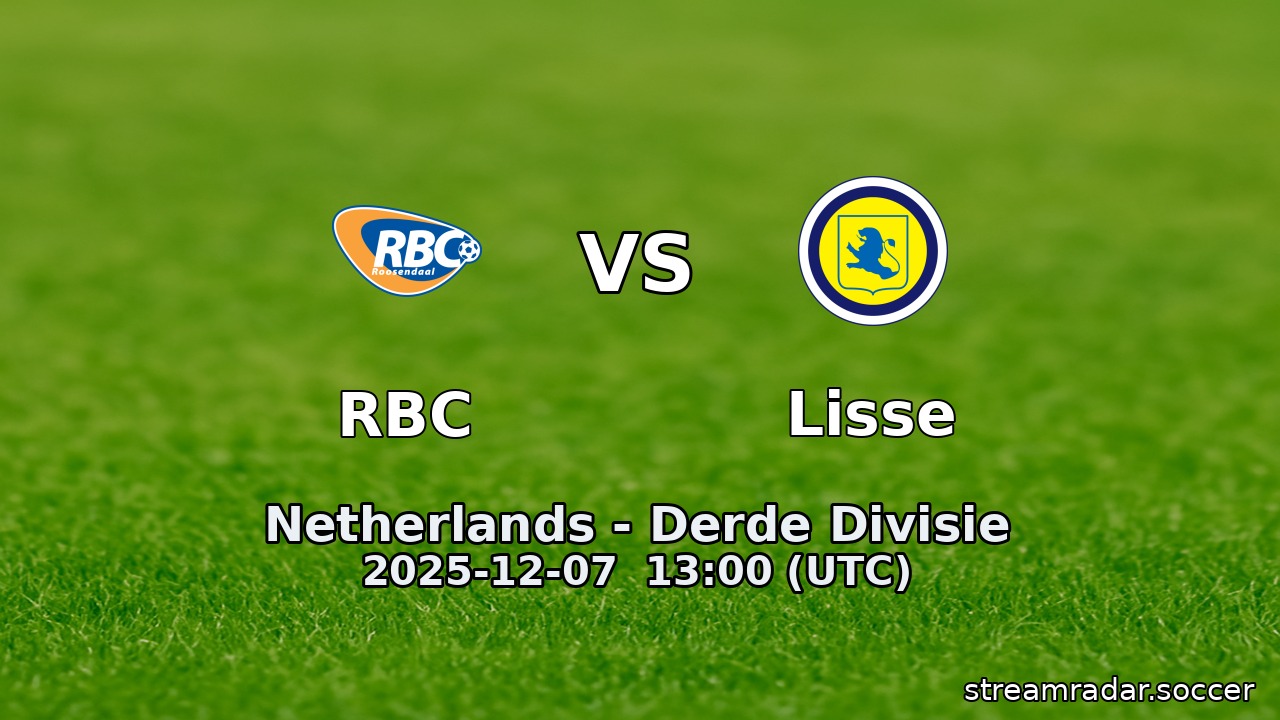 RBC vs Lisse