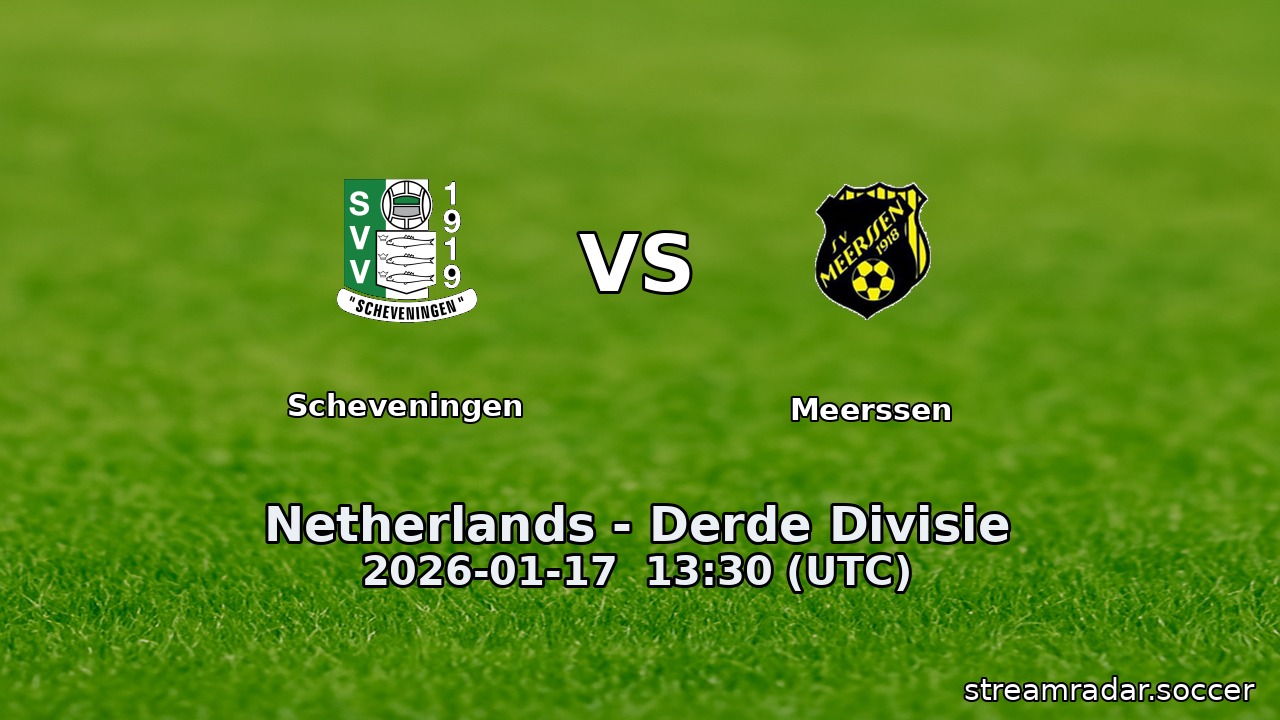 Scheveningen vs Meerssen