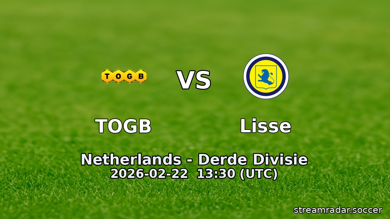 TOGB vs Lisse