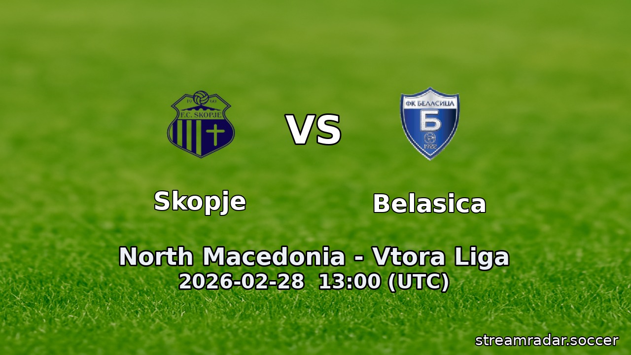Skopje vs Belasica