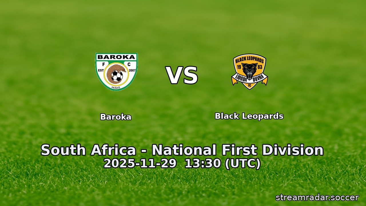 Baroka vs Black Leopards