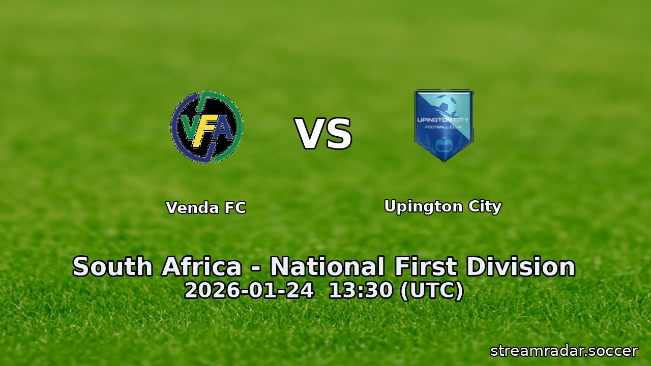 Venda FC vs Upington City