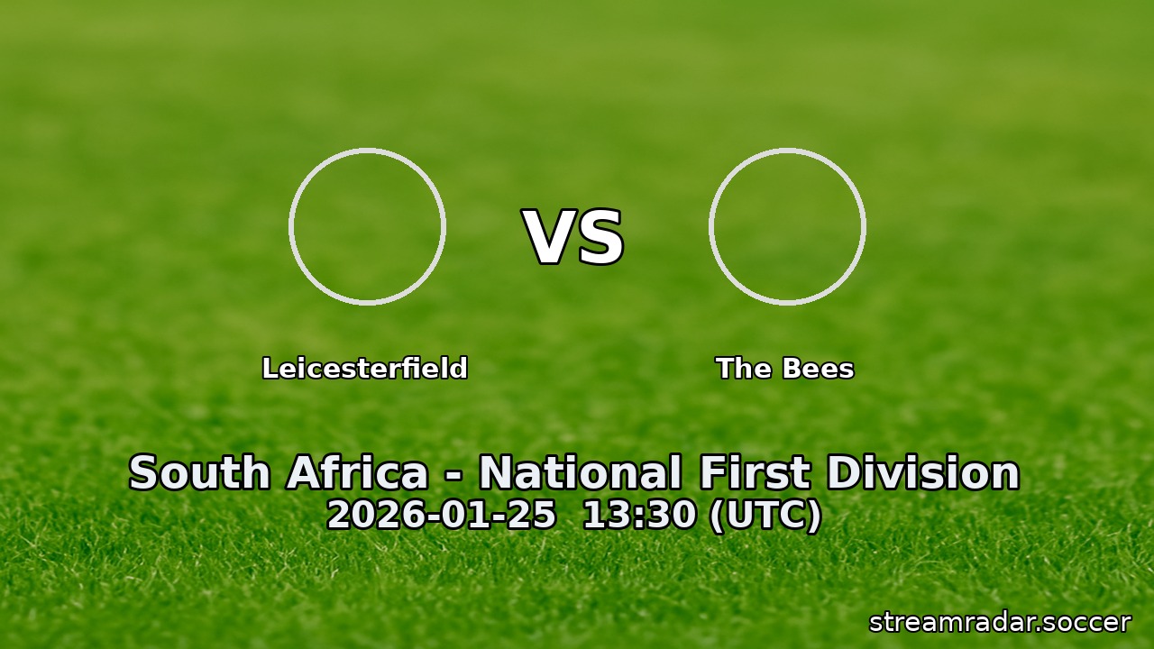 Leicesterfield vs The Bees