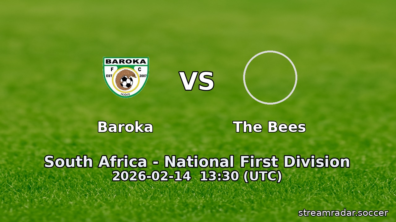 Baroka vs The Bees