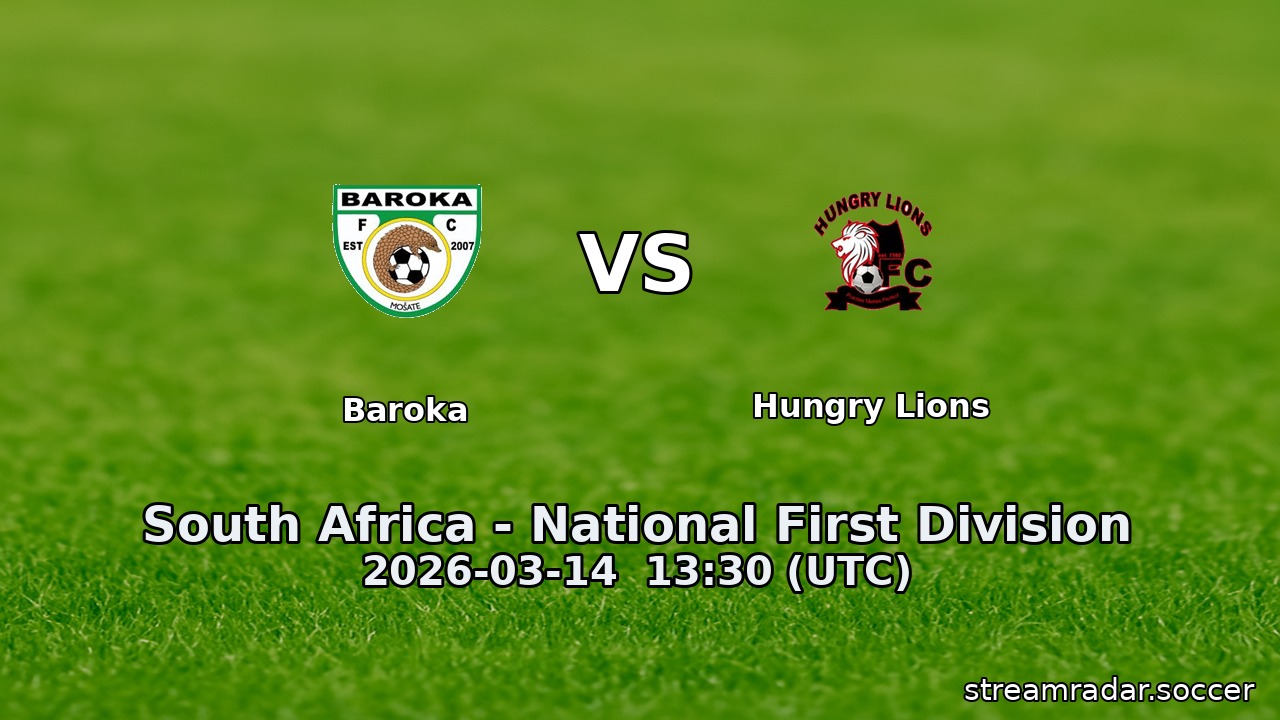 Baroka vs Hungry Lions