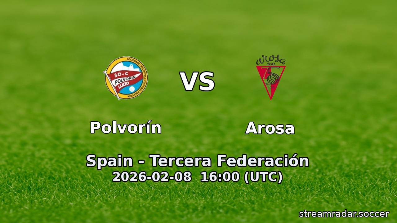 Polvorín vs Arosa