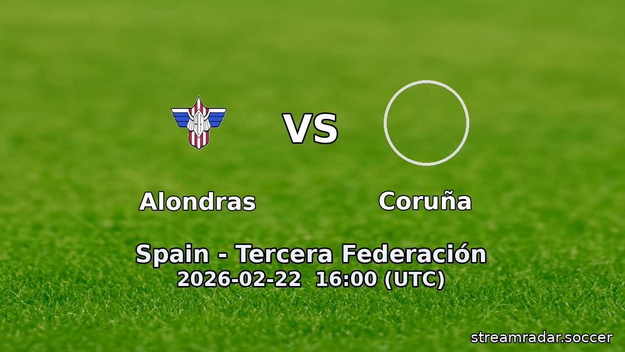 Alondras vs Coruña