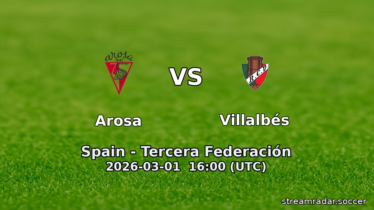Arosa vs Villalbés
