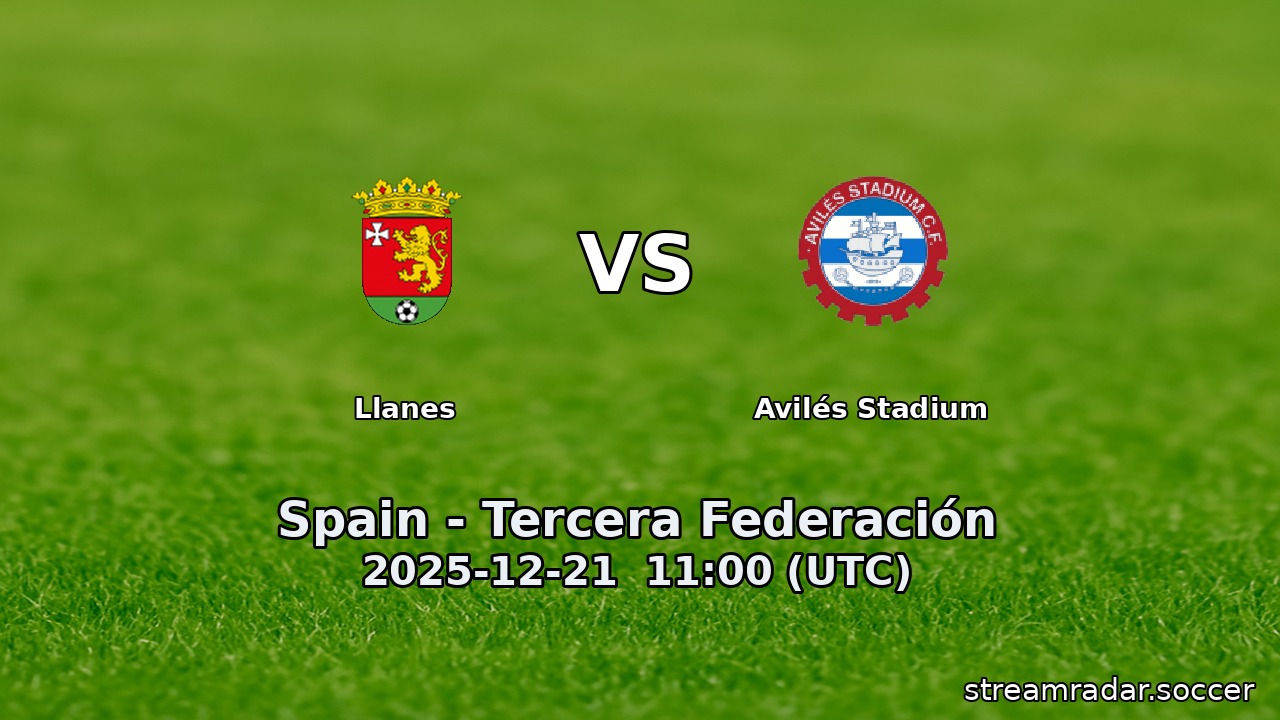 Llanes vs Avilés Stadium