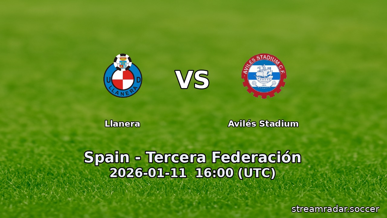 Llanera vs Avilés Stadium
