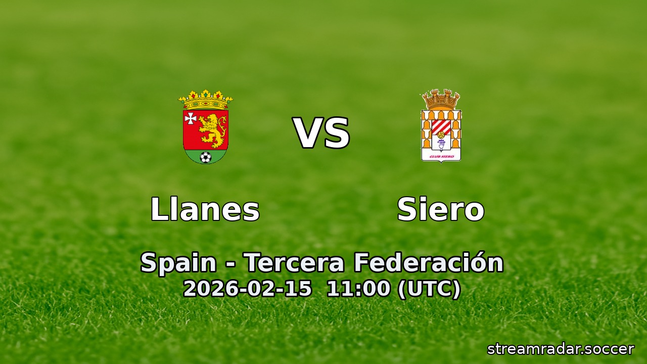 Llanes vs Siero