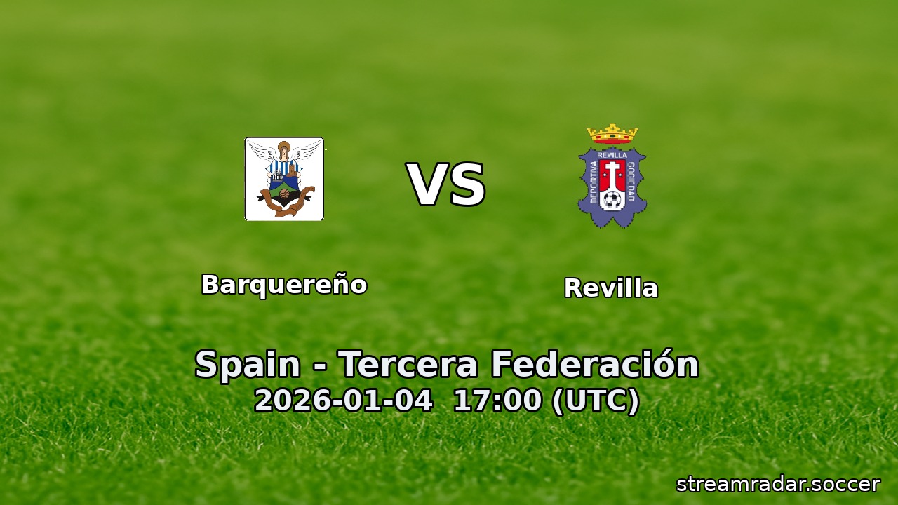 Barquereño vs Revilla