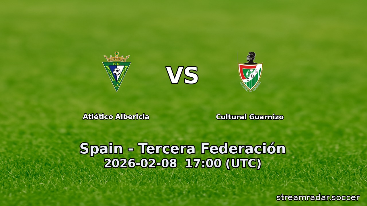 Atlético Albericia vs Cultural Guarnizo