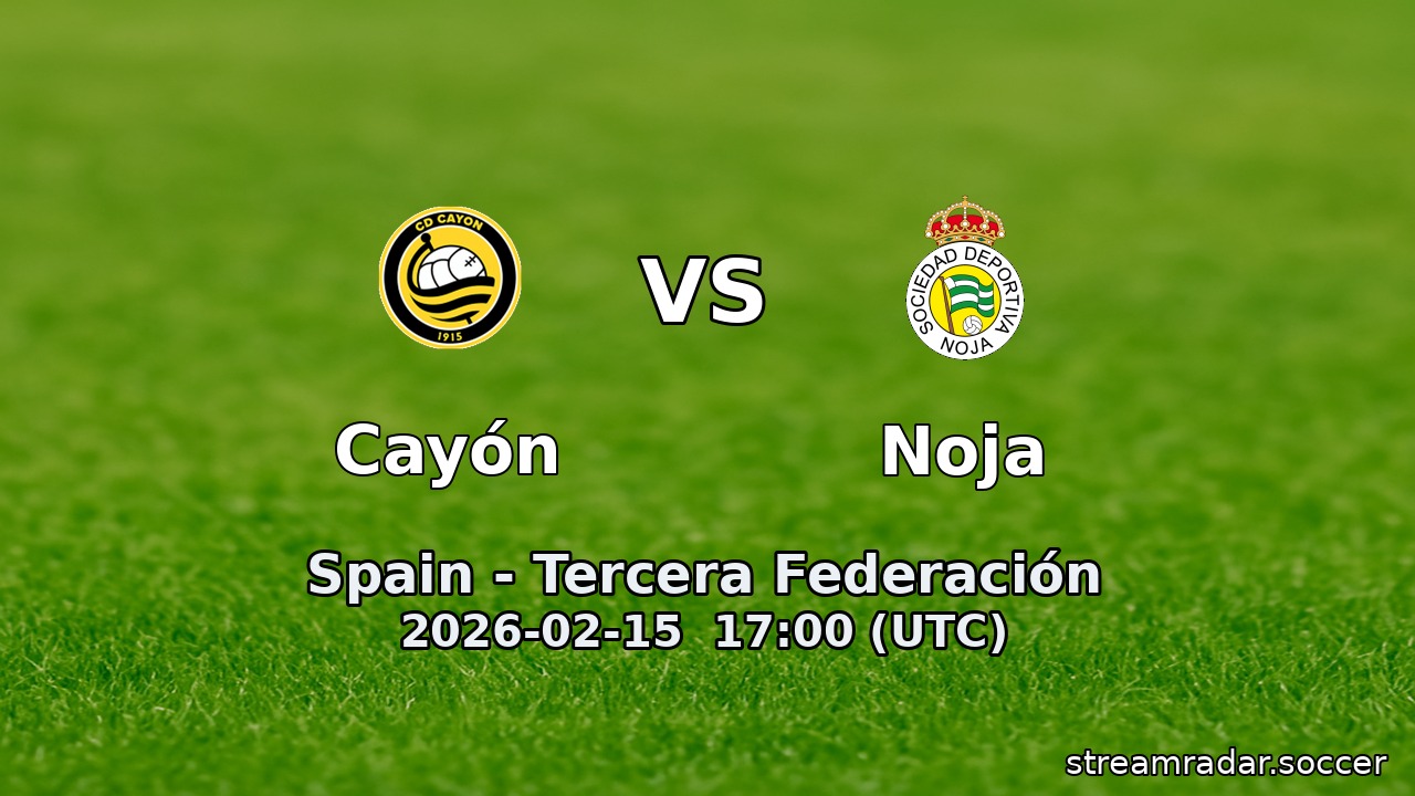 Cayón vs Noja