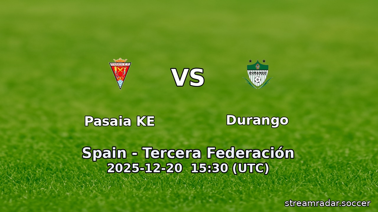 Pasaia KE vs Durango