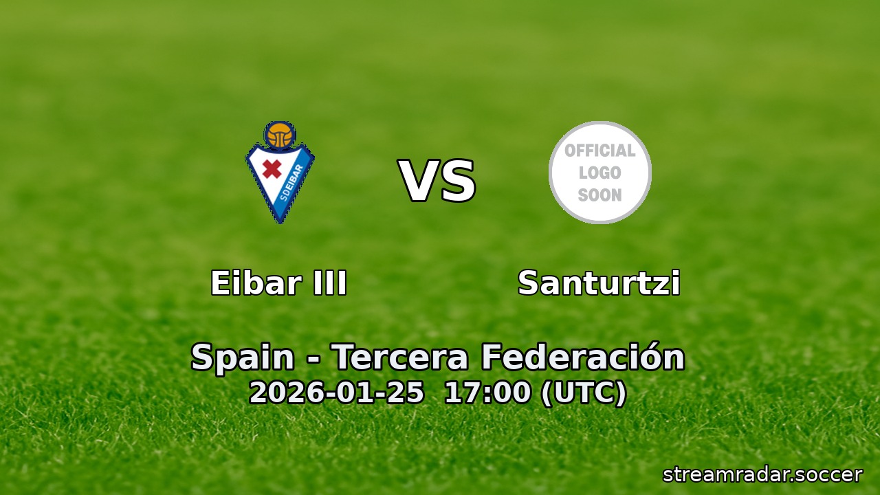 Eibar III vs Santurtzi