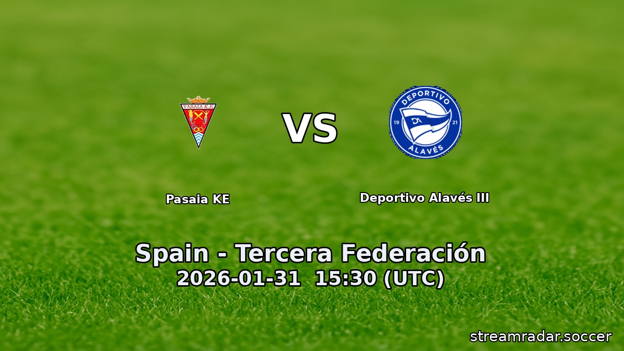 Pasaia KE vs Deportivo Alavés III
