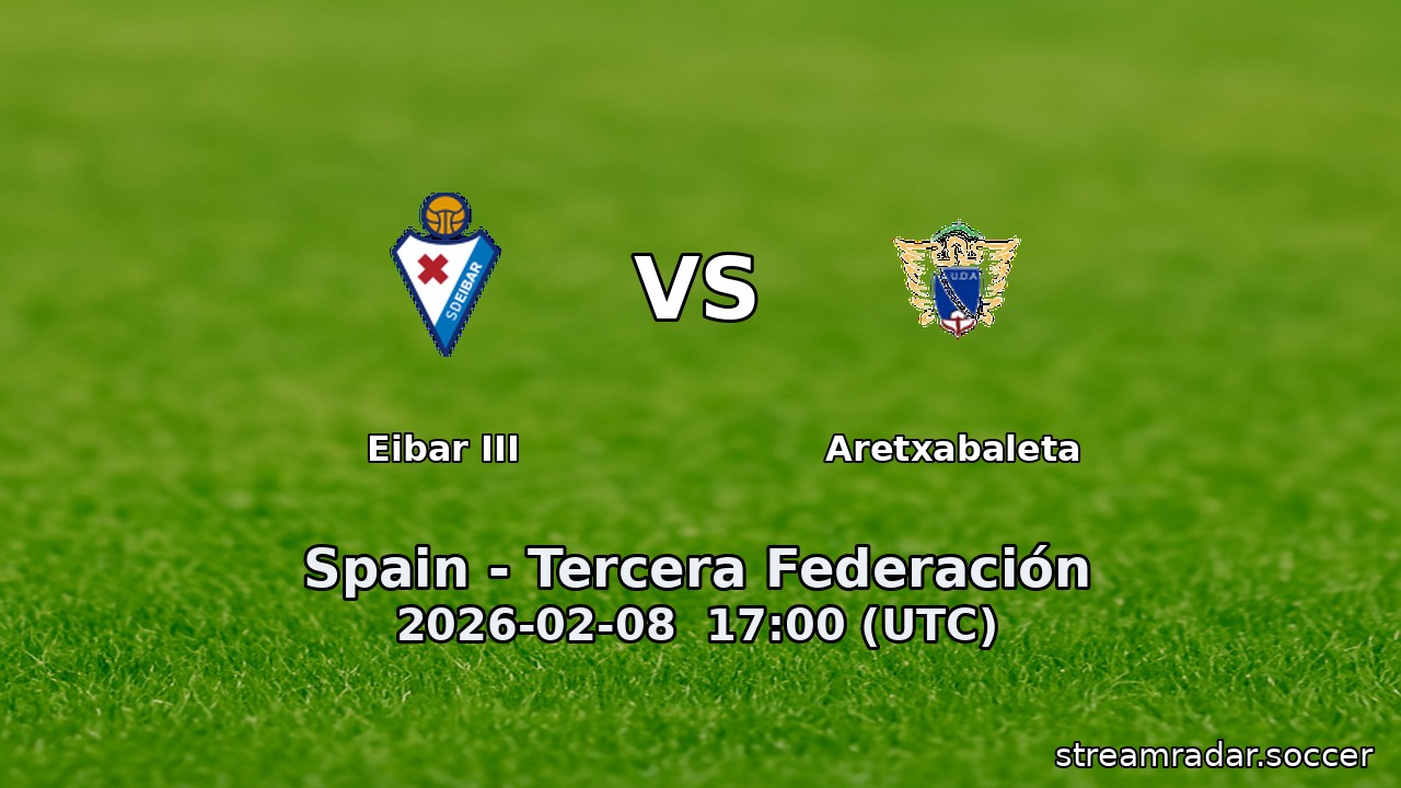 Eibar III vs Aretxabaleta