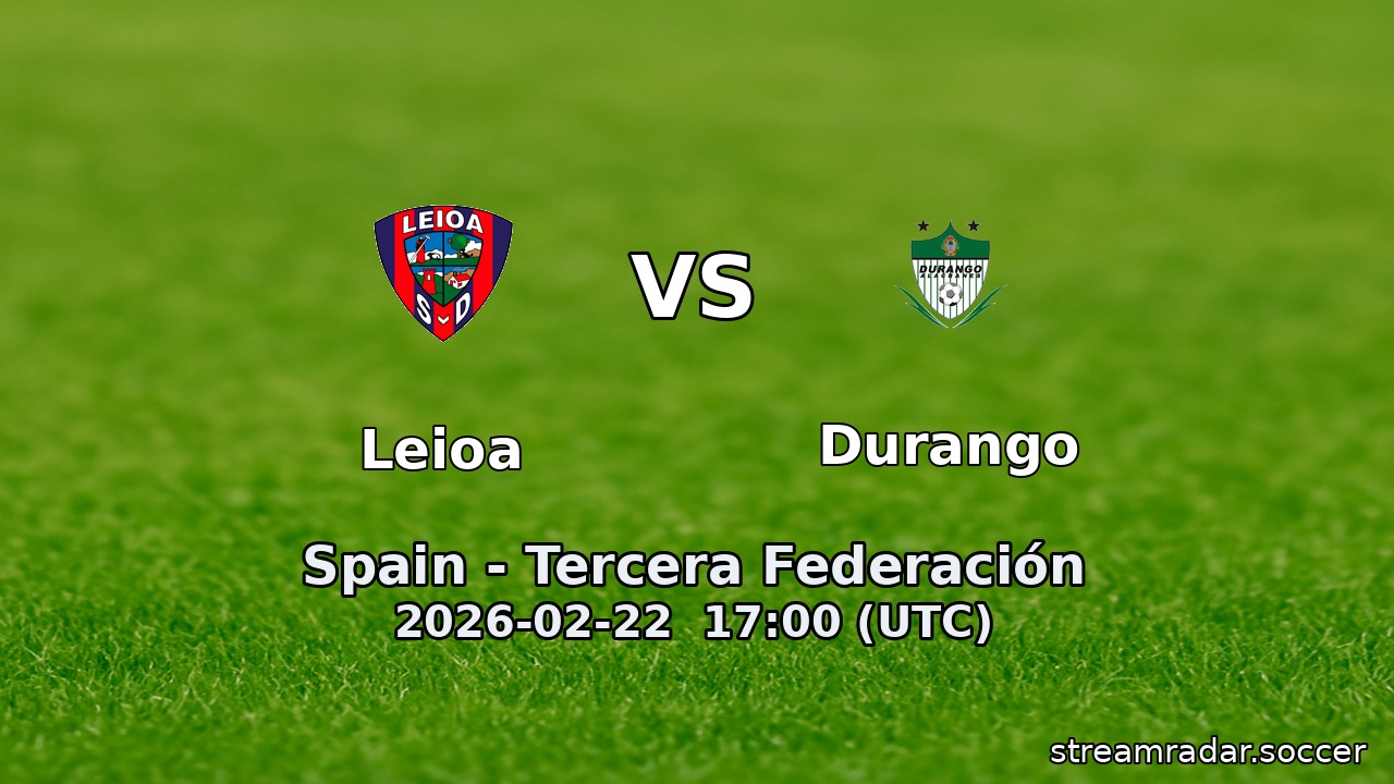Leioa vs Durango