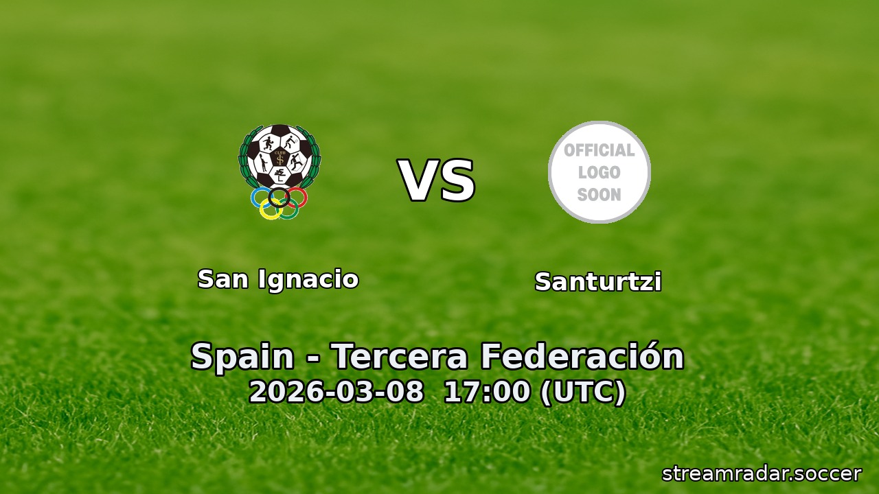 San Ignacio vs Santurtzi