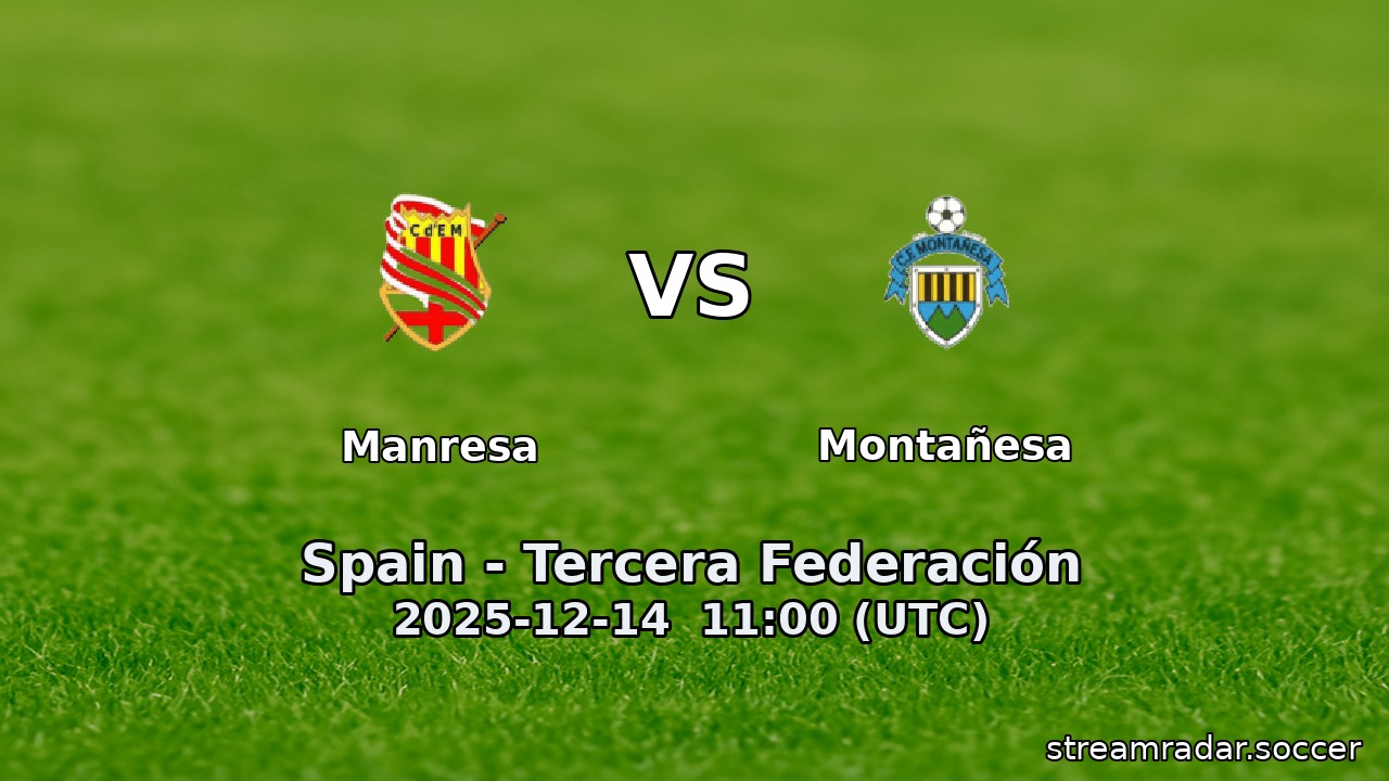 Manresa vs Montañesa
