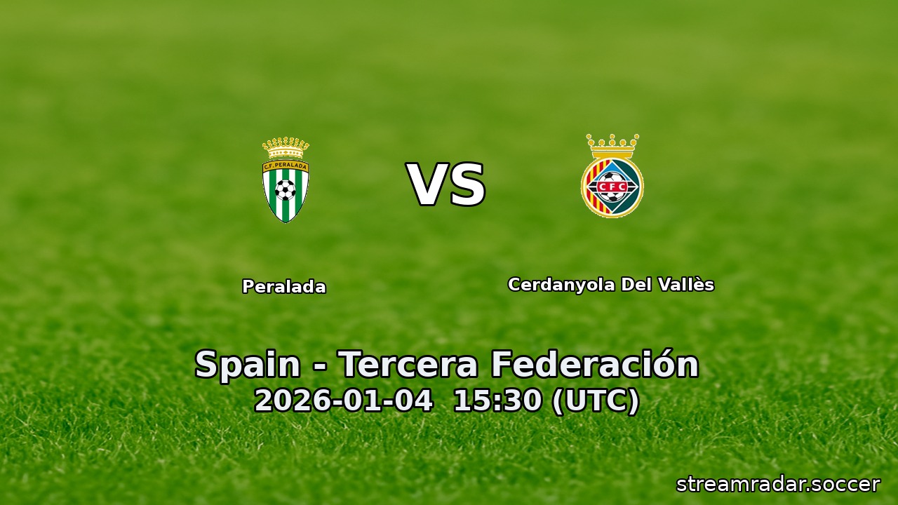 Peralada vs Cerdanyola Del Vallès